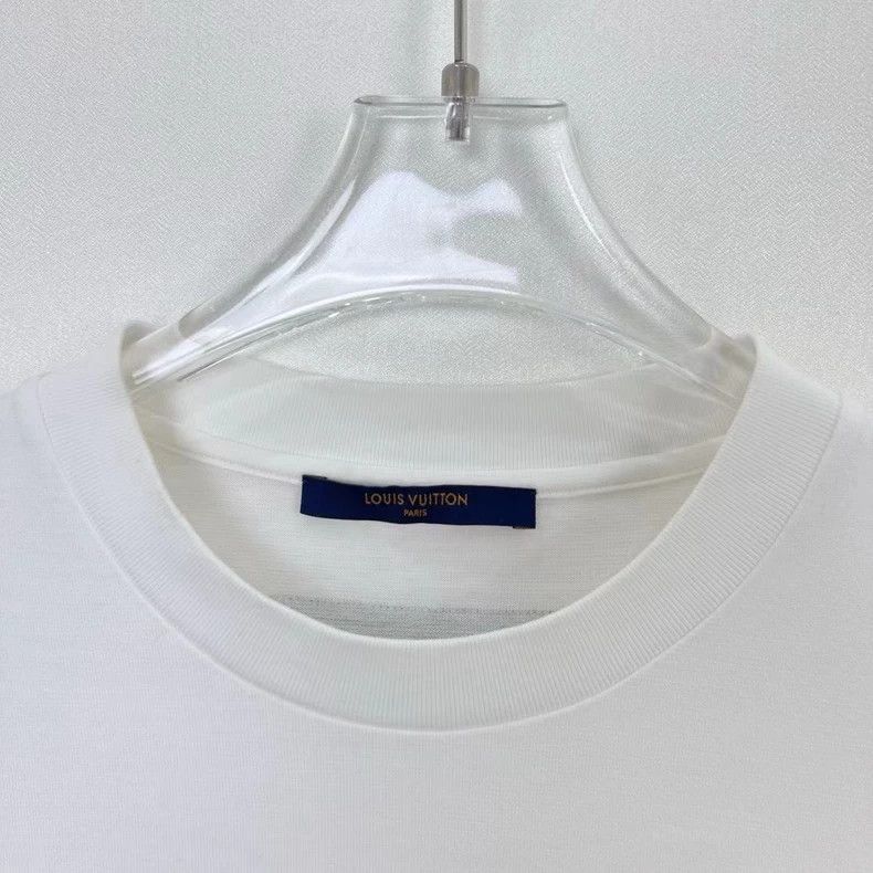 Louis Vuitton Louis Vuitton White Lianliankan short sleeve 2501-Nextarrow Size US L / EU 52-54 / 3 - 3 Thumbnail