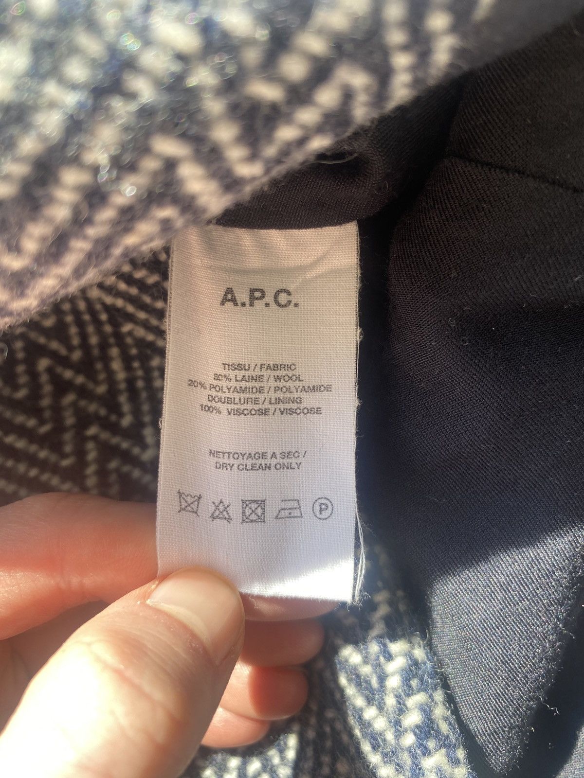 A.P.C. GRAIL RARE APC wool coat S/M Grey wool viscozr Size S / US 4 / IT 40 - 6 Thumbnail