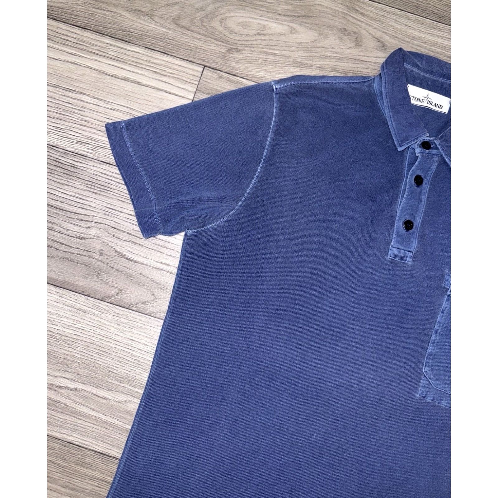 Stone Island Stone Island Polo Shirt Black Size L Camel Cotton Short Sleeve Pocket Mens Shirt - Stone Island Polo Shirt Black Size L Pocket Mens Shirt Size US L / EU 52-54 / 3 - 7 Thumbnail
