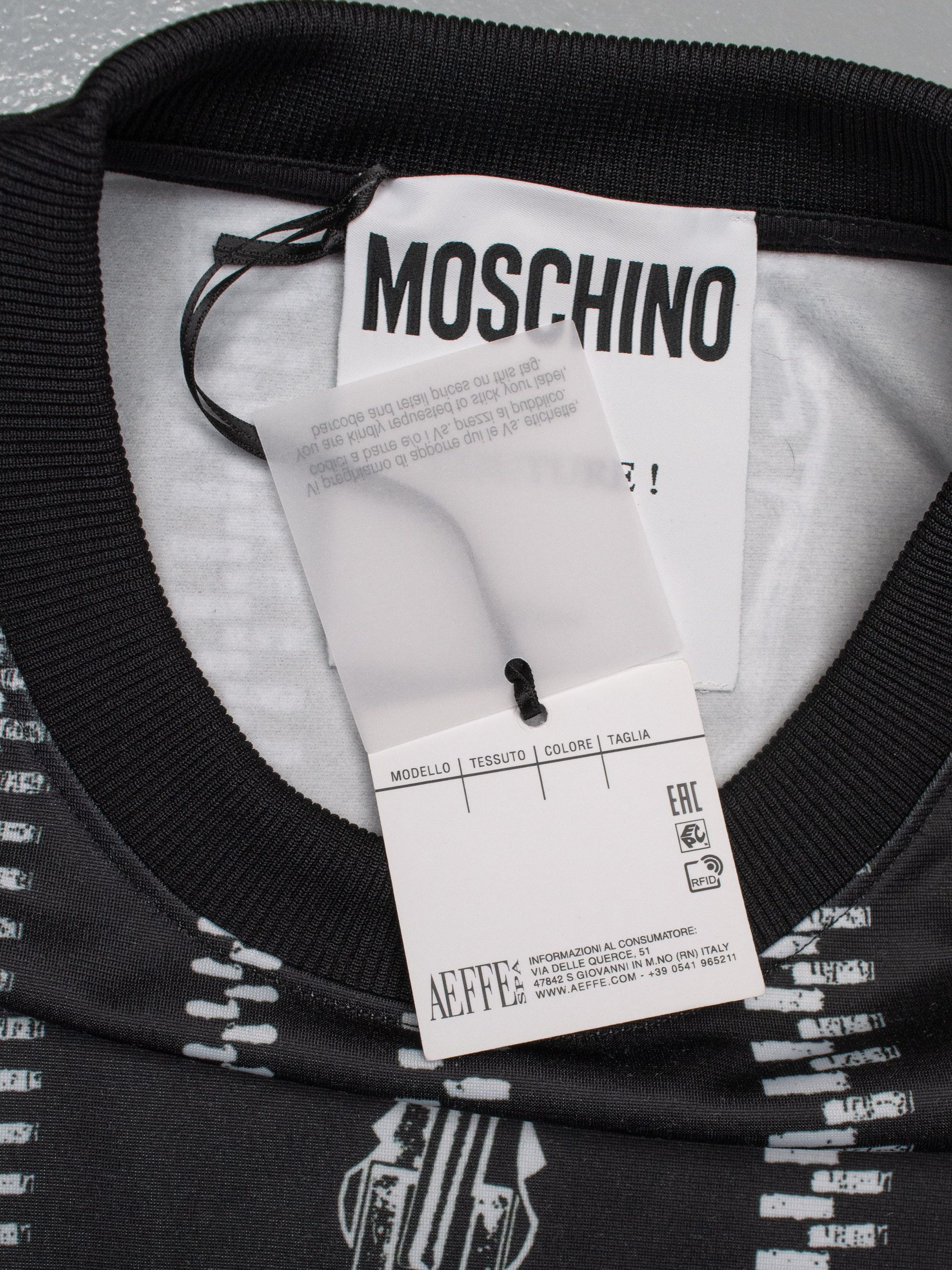 Moschino Moschino by Jeremy Scott SS20 trompe l'oeil zippers crewneck Size US L / EU 52-54 / 3 - 5 Thumbnail