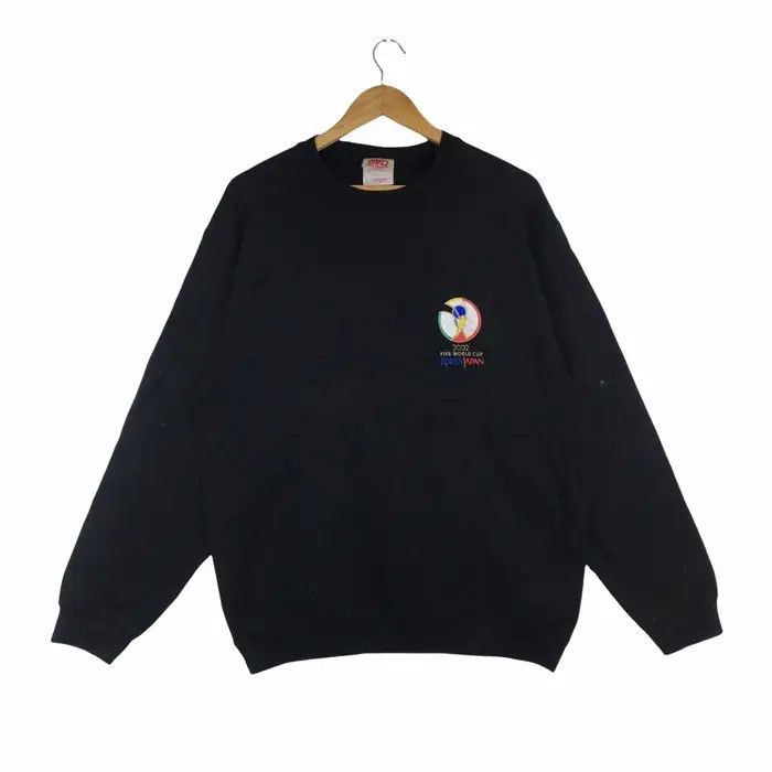 Vintage Vtg FIFA WORLD CUP Korea Japan 2002 Sweater Sweatshirt Size US L / EU 52-54 / 3 - 1 Thumbnail