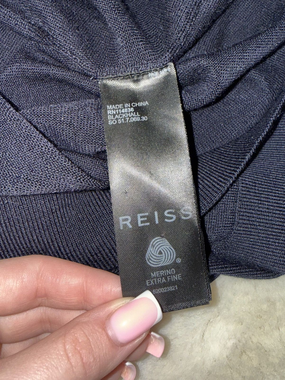 Reiss Reiss Wool 1/4 Zip Sweater Size US M / EU 48-50 / 2 - 6 Thumbnail