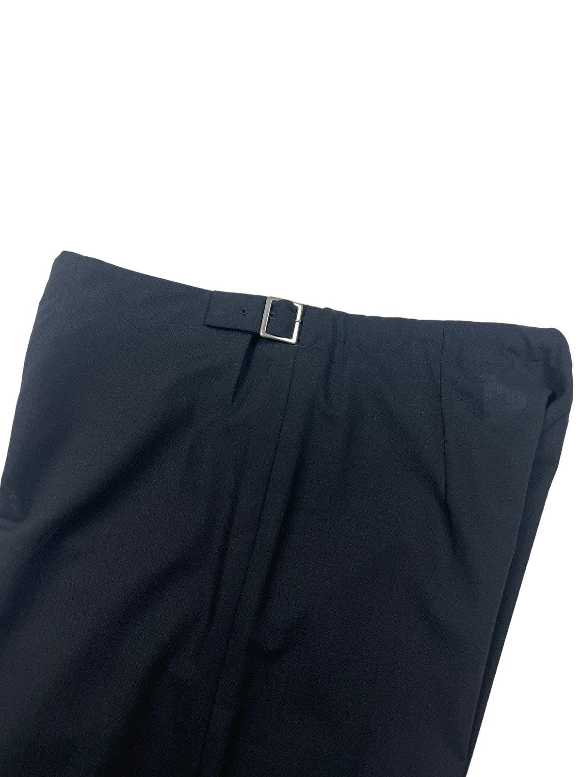 Yohji Yamamoto Vintage Yohji Yamamoto Wide Leg Wool Trousers Size US 33 - 11 Thumbnail