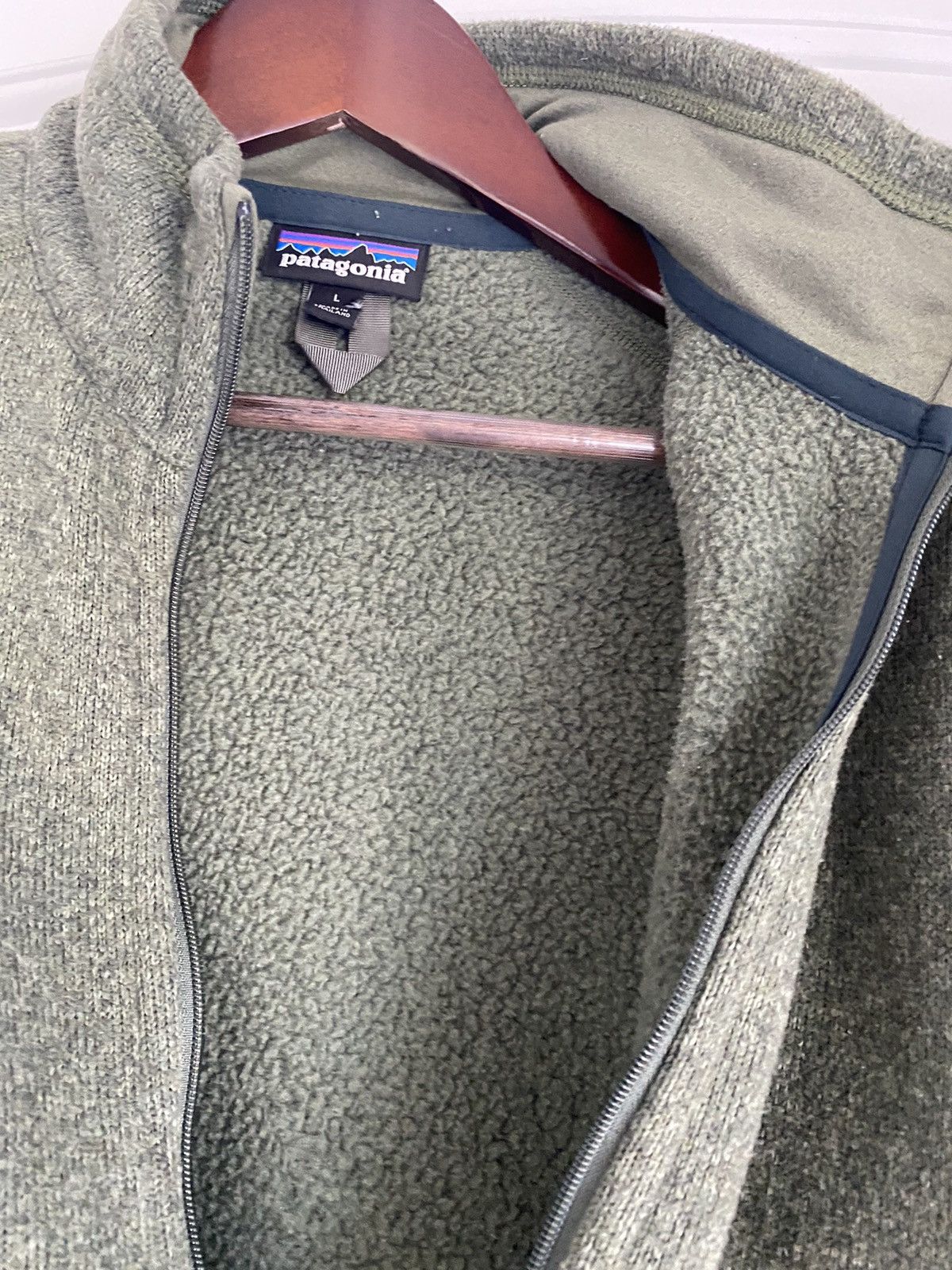 Patagonia Light fleece zip up jacket Size US L / EU 52-54 / 3 - 3 Thumbnail