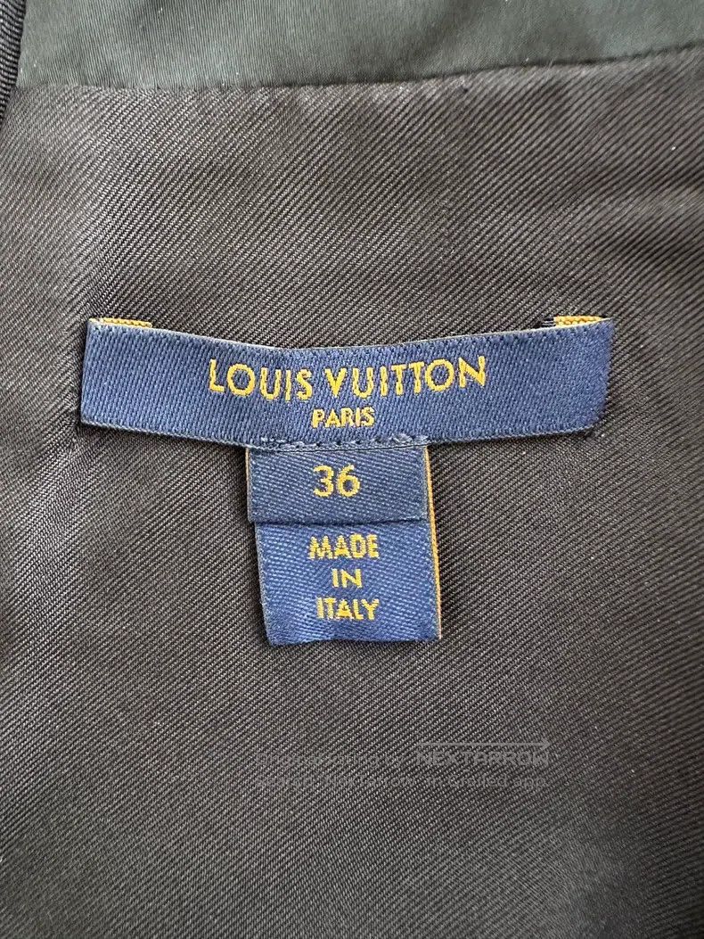 Louis Vuitton Louis Vuitton Tweed Heavy Duty Dress Size XS / US 0-2 / IT 36-38 - 8 Thumbnail