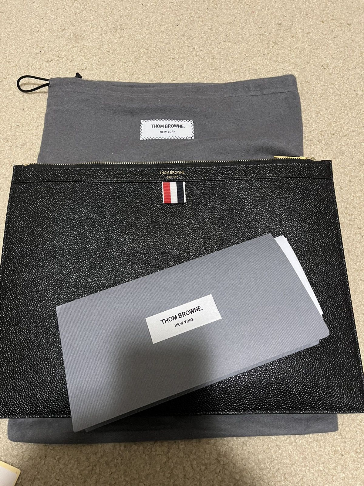 Thom Browne Thom browne medium pouch Size 34 - 5 Thumbnail