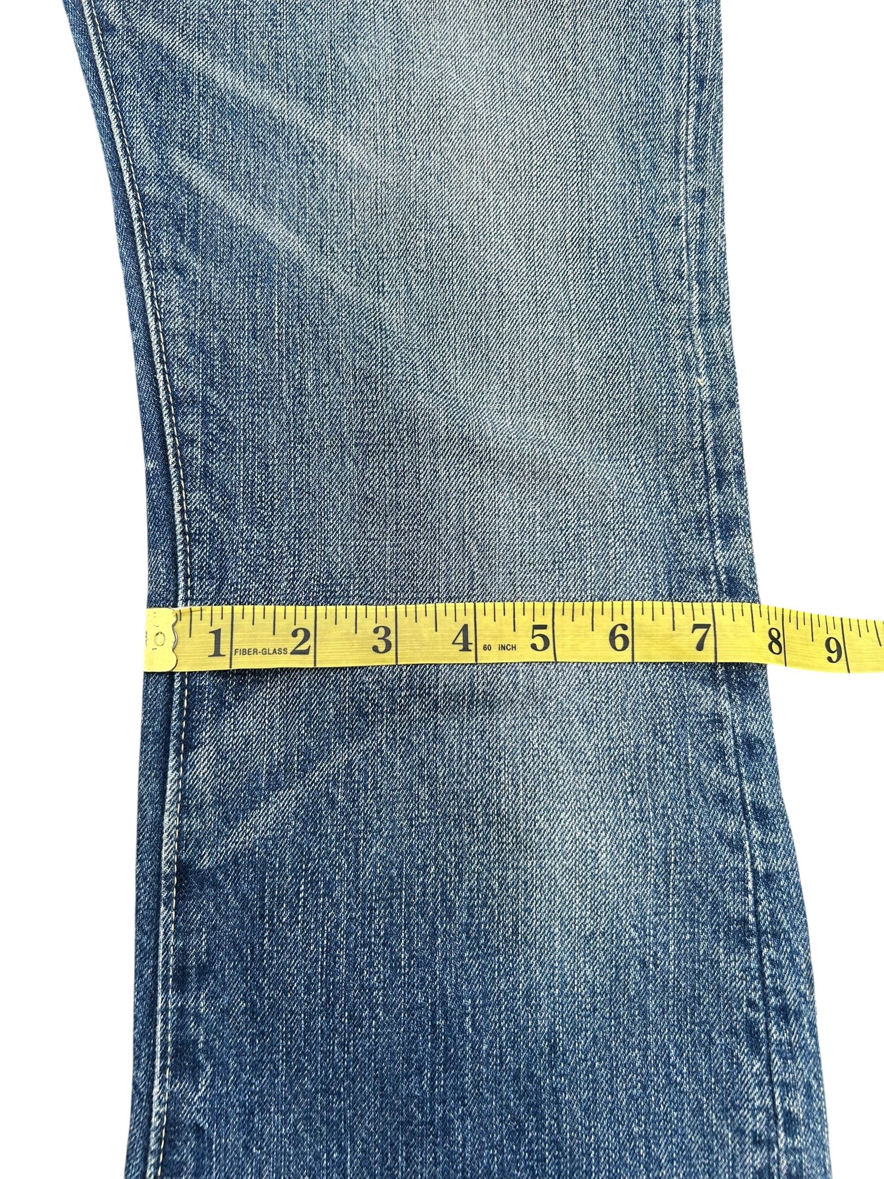 Kapital Flare Sugar Cane Vintage Distressed Denim Jeans Size US 31 - 19 Thumbnail