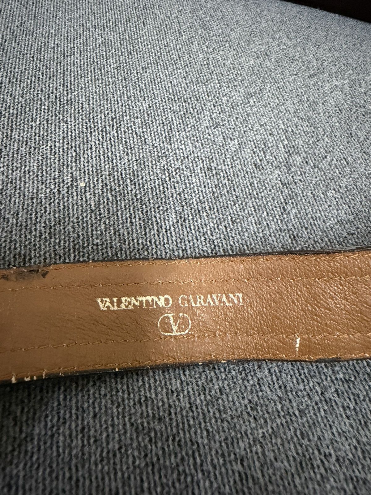 Valentino Vintage valentino garavani leather belt Size ONE SIZE - 3 Thumbnail