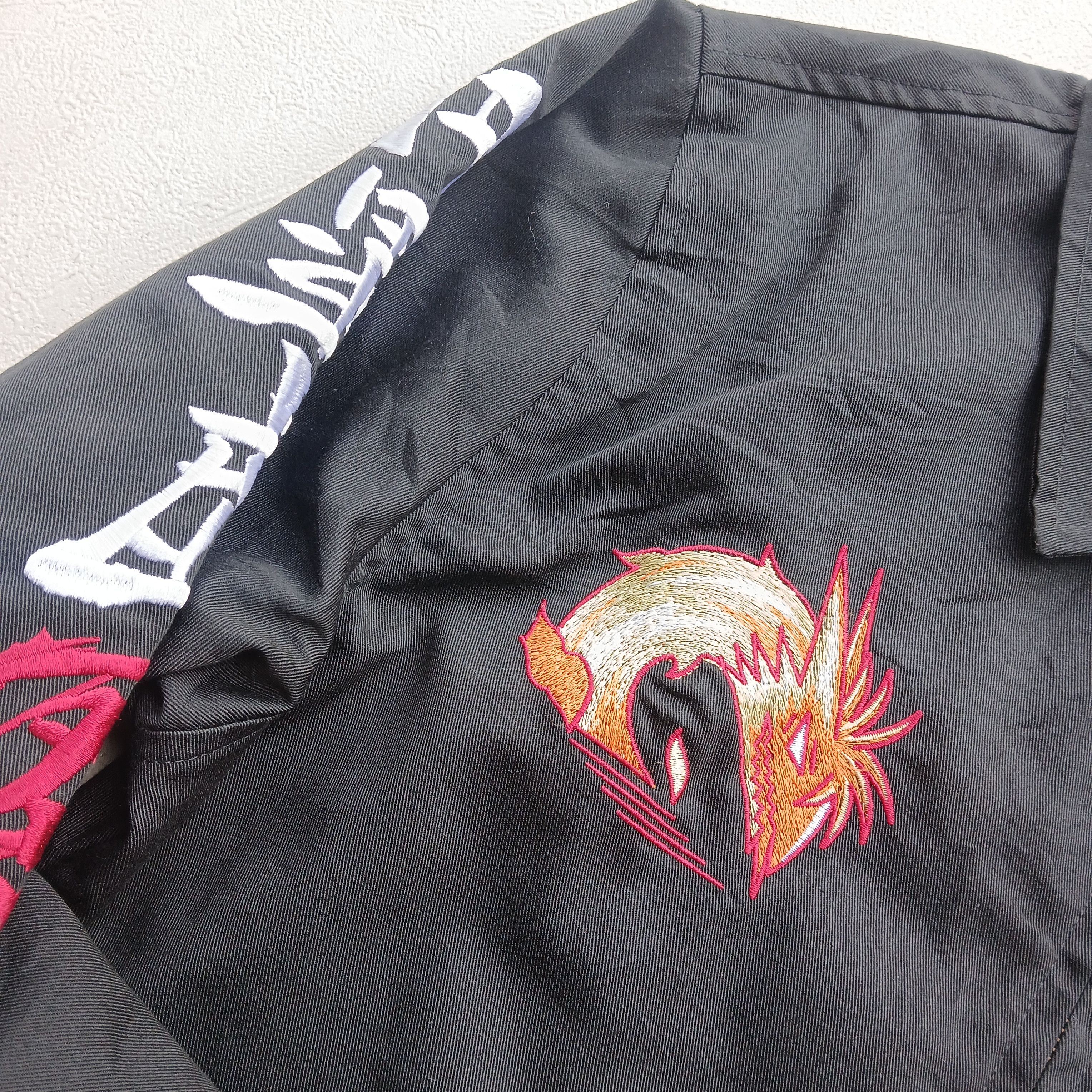 Anime Work jacket casual canvas anime flame of recca official Size US M / EU 48-50 / 2 - 7 Thumbnail