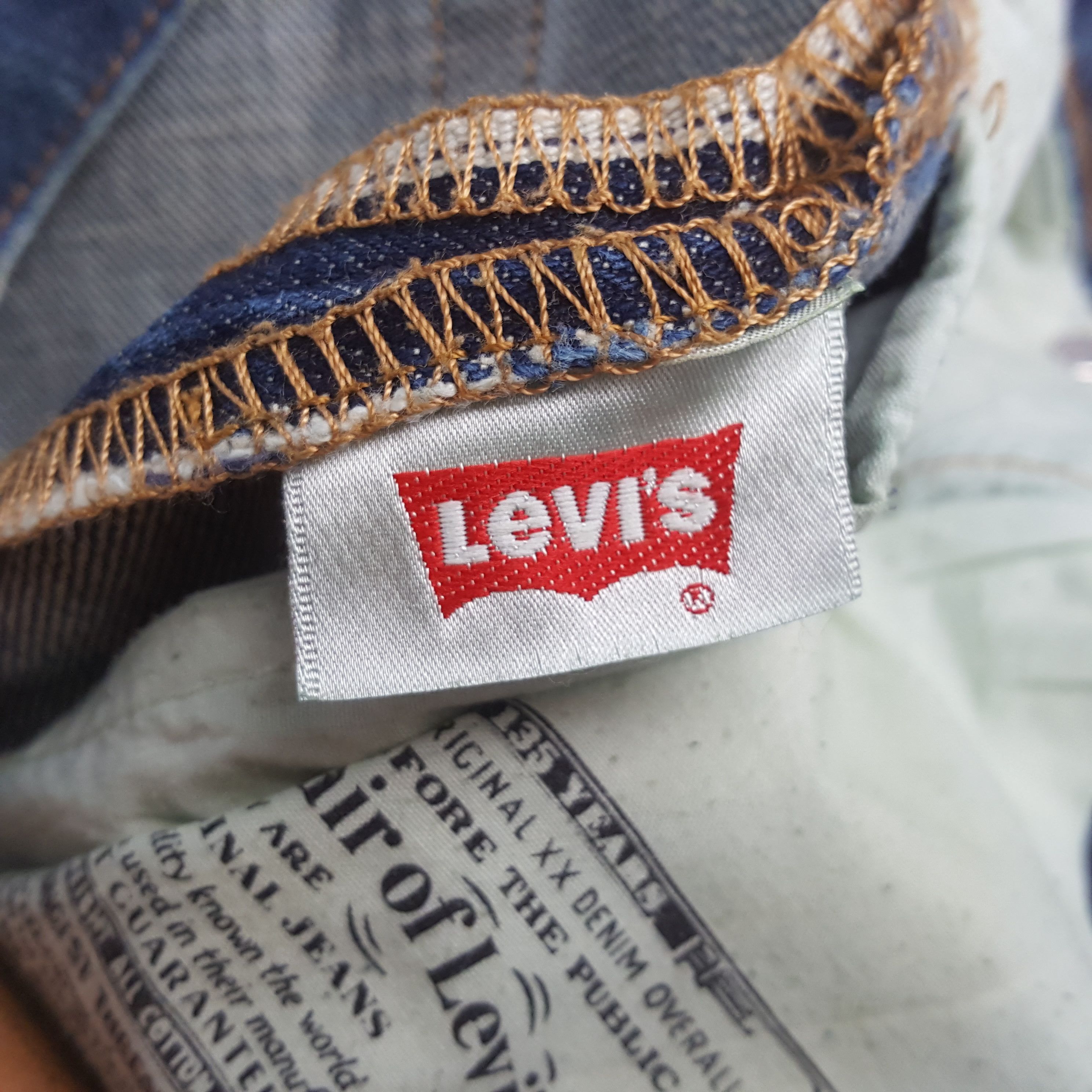 Levi's Levis 501 Streetwear Style Jeans RR8 Size US 32 / EU 48 - 13 Thumbnail