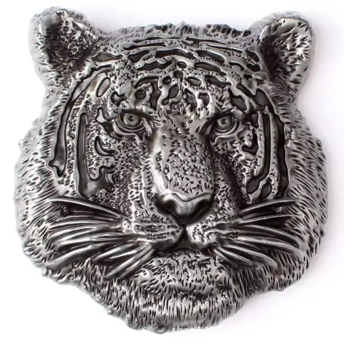 Cowboy Equipment Metal Tiger Head Belt Buckle Size ONE SIZE - 1 Thumbnail