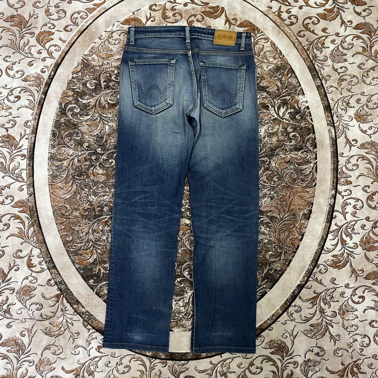 Edwin 🔥Vintage Edwin E503 Washed Ripped Distress Denim Jeans Size US 32 / EU 48 - 4 Thumbnail