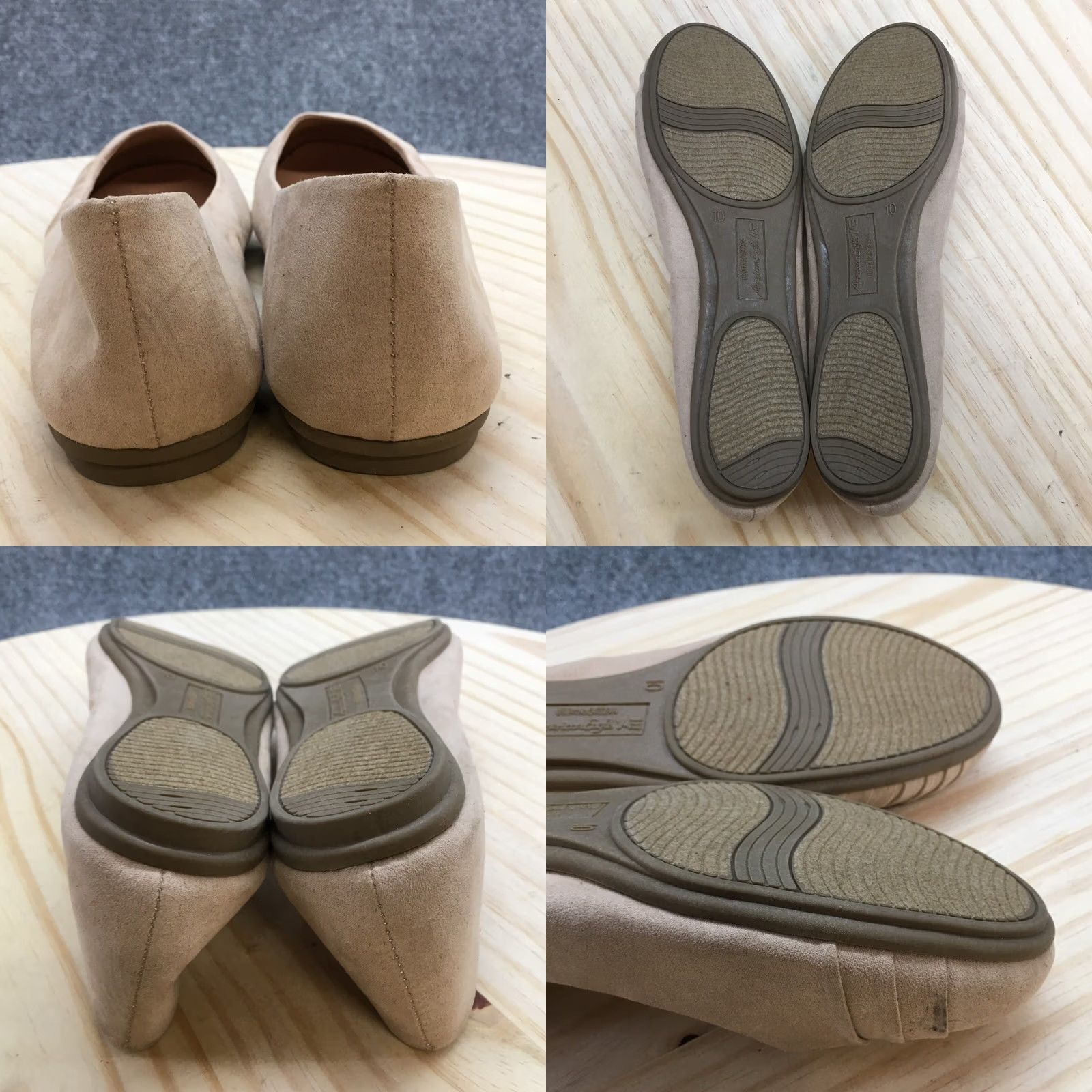 American Eagle Outfitters American Eagle Outfitters Ballet Flats Shoes Womens 10 Brown Fabric Slip On Low Top Shoes Size L / US 10 / IT 46 - 8 Thumbnail