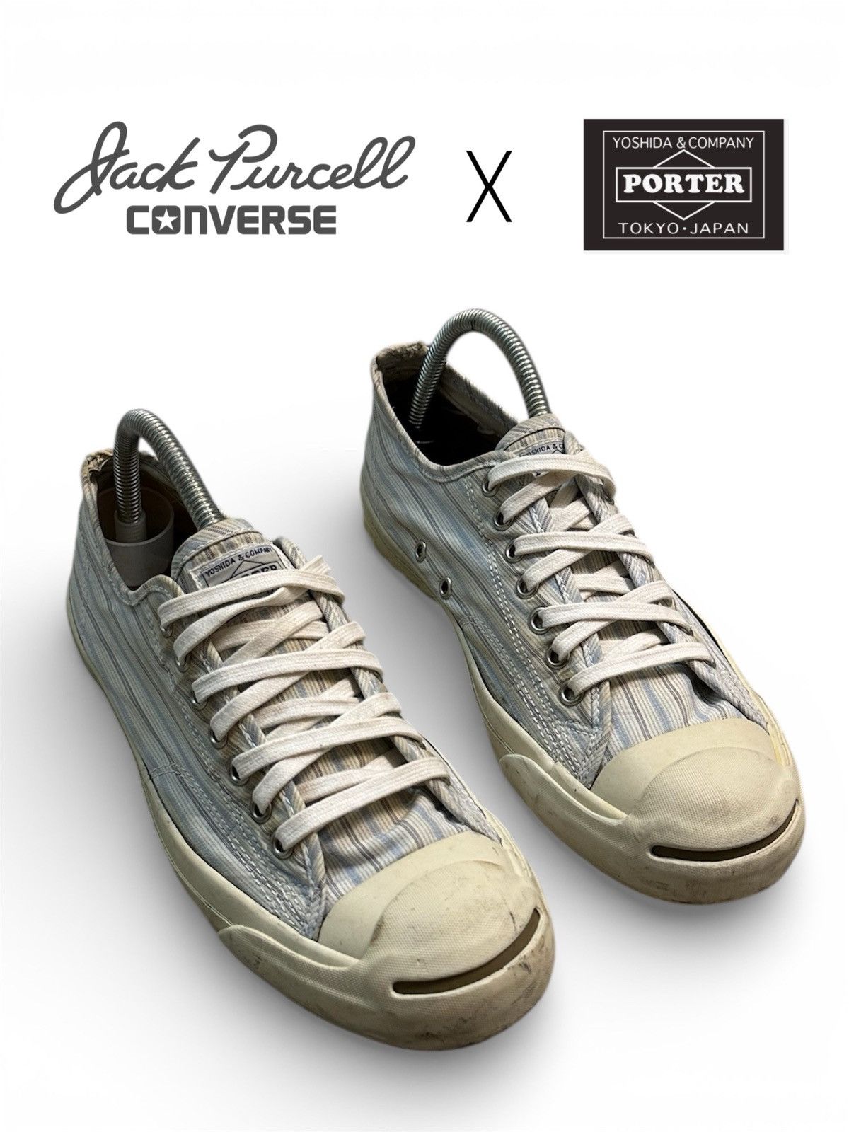 Porter SS14 Porter x Converse Jack Purcell "Stripe" Pack (8US) Size US 8 / EU 41 - 1 Thumbnail