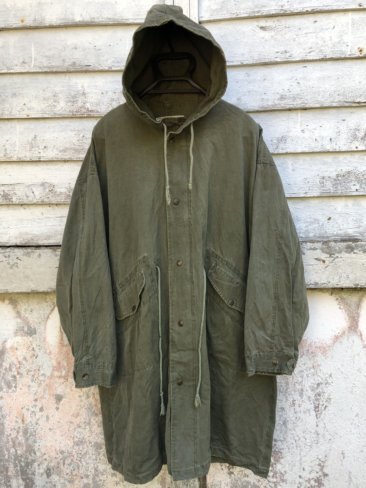 image of Military Vintage Neoblood Exp M-51 Type Mods Parkas in Army Green, Men's (Size Large)