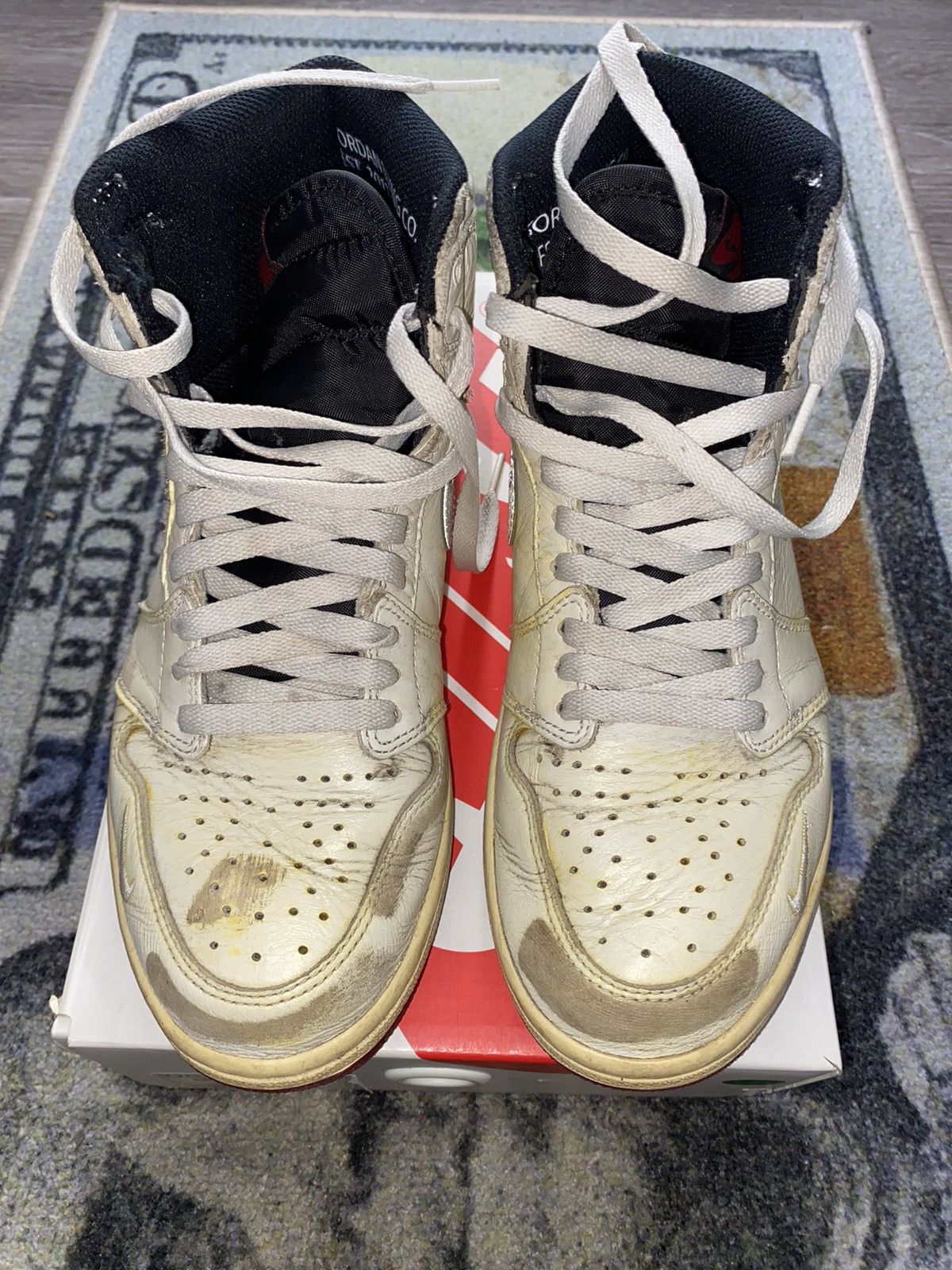 Jordan Brand × Nike Jordan 1 Retro High Nigel Sylvester Size US 8.5 / EU 41-42 - 3 Thumbnail