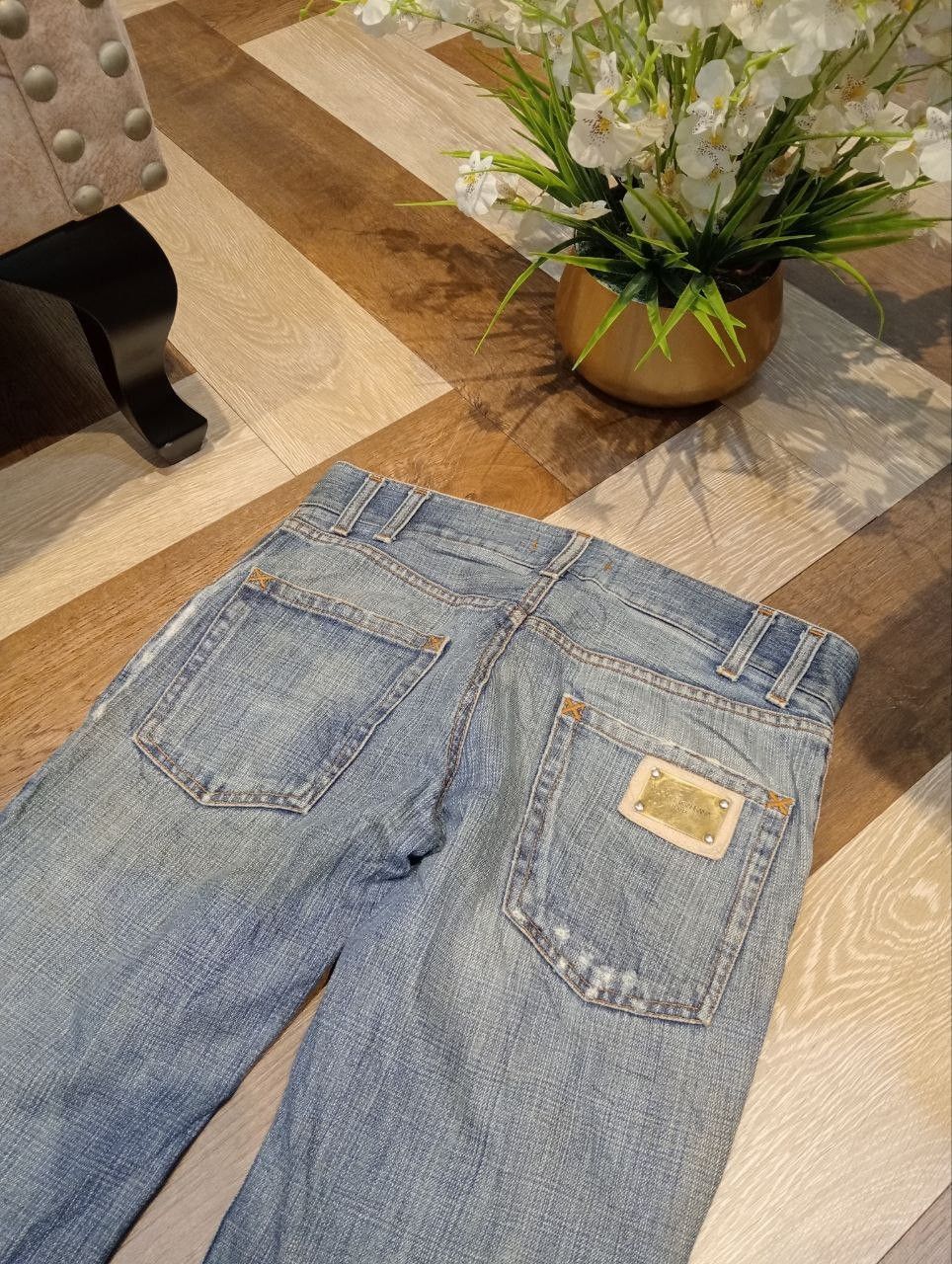 Dolce & Gabbana DOLCE & GABBANA BLUE DENIM DISTRESSED PANTS Size US 32 / EU 48 - 15 Thumbnail