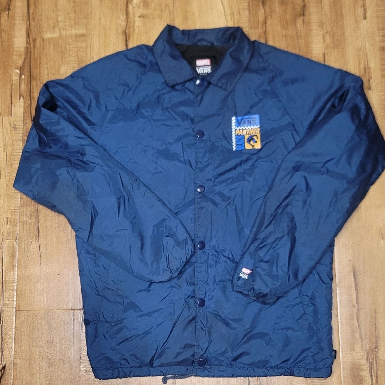 Vans VANS x Disney Marvel Black Panther Coaches Jacket Size US M / EU 48-50 / 2 - 4 Thumbnail