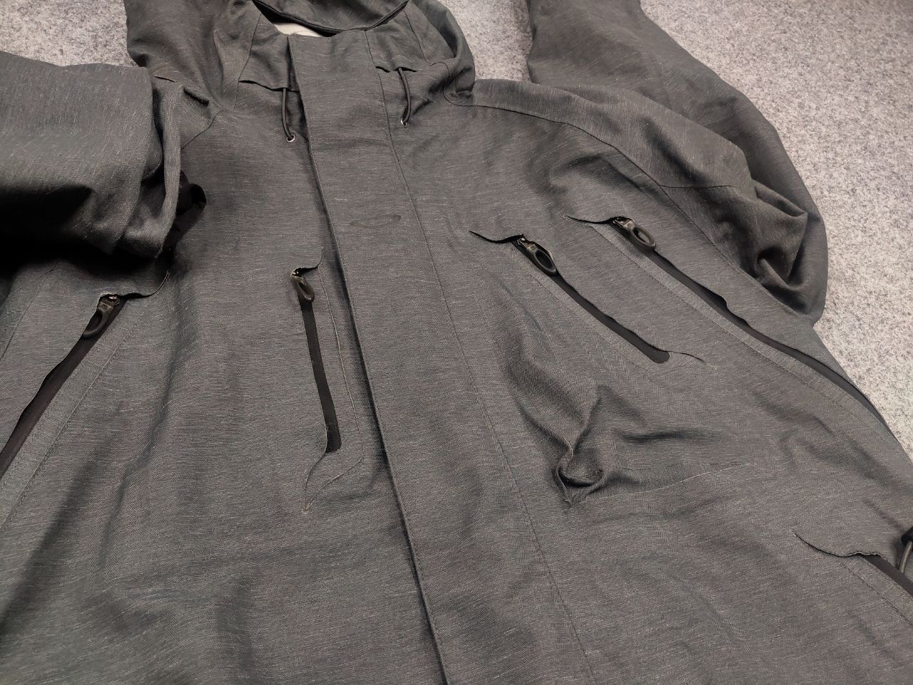 Oakley Vintage Oakley Software Technical Recco Zip Cargo Jacket Y2K Size US M / EU 48-50 / 2 - 11 Thumbnail