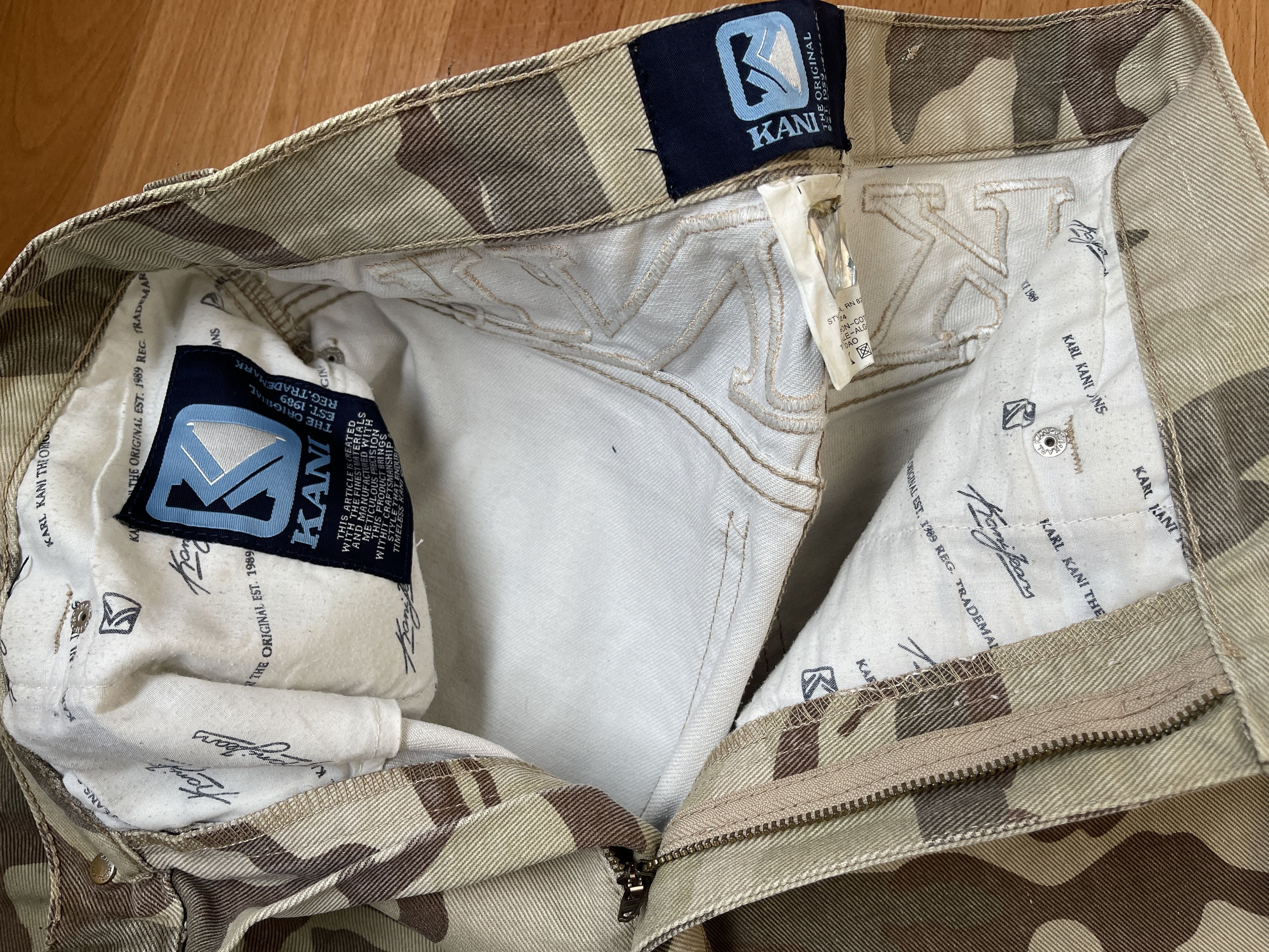 Karl Kani KARL KANI shorts, baggy, vintage Kani jeans 90s hip hop W 32 Size US 32 / EU 48 - 10 Thumbnail