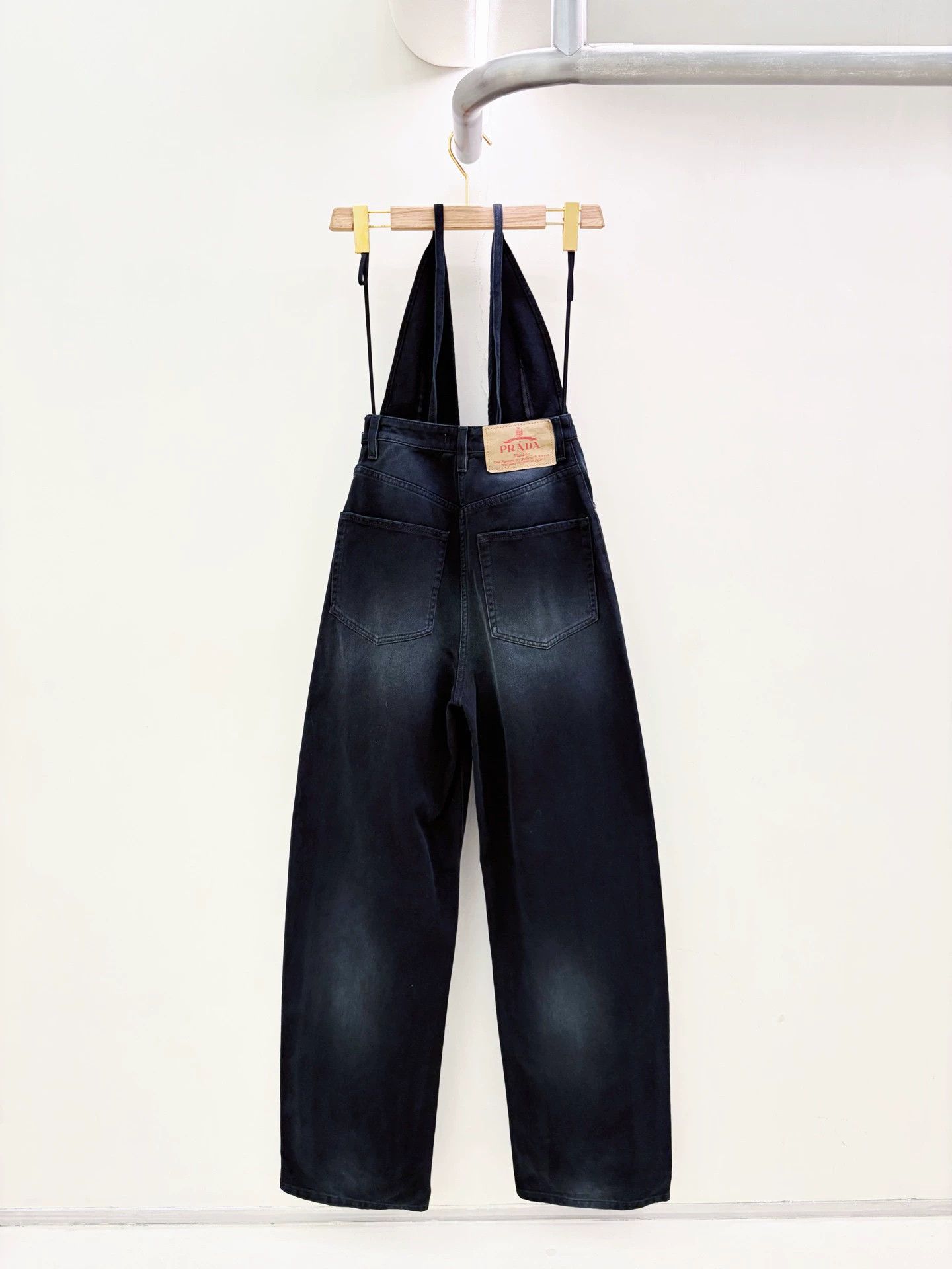Prada Prada 99 New Black Cami Pants 36 Size 25" / US 0 / IT 36 - 2 Thumbnail