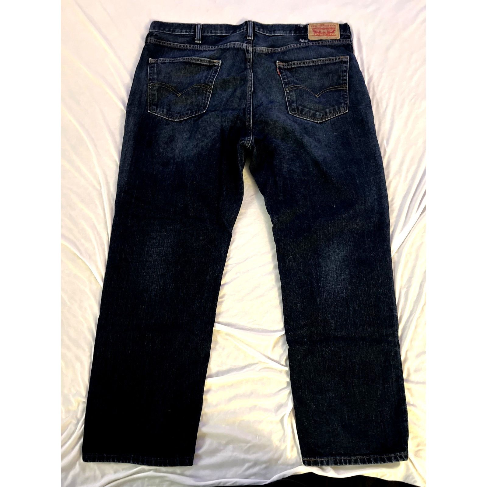 Levi's Levi's 541 Blue Jeans 42x30 Relaxed Fit Straight Leg Denim Size US 42 / EU 58 - 3 Thumbnail