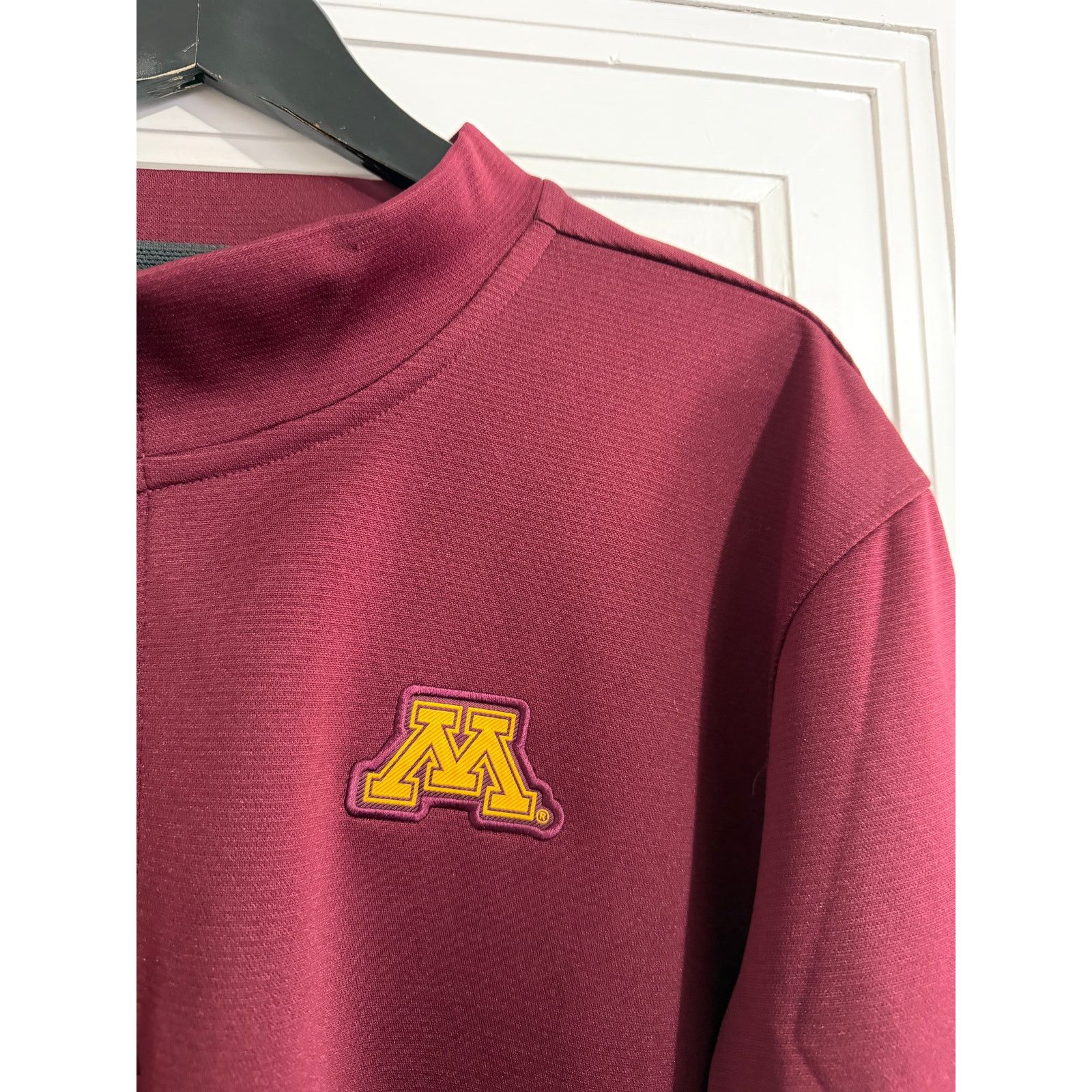 Nike Minnesota Gophers Maroon and Gray Nike 1/4-Zip Size XXL Size US XXL / EU 58 / 5 - 4 Thumbnail