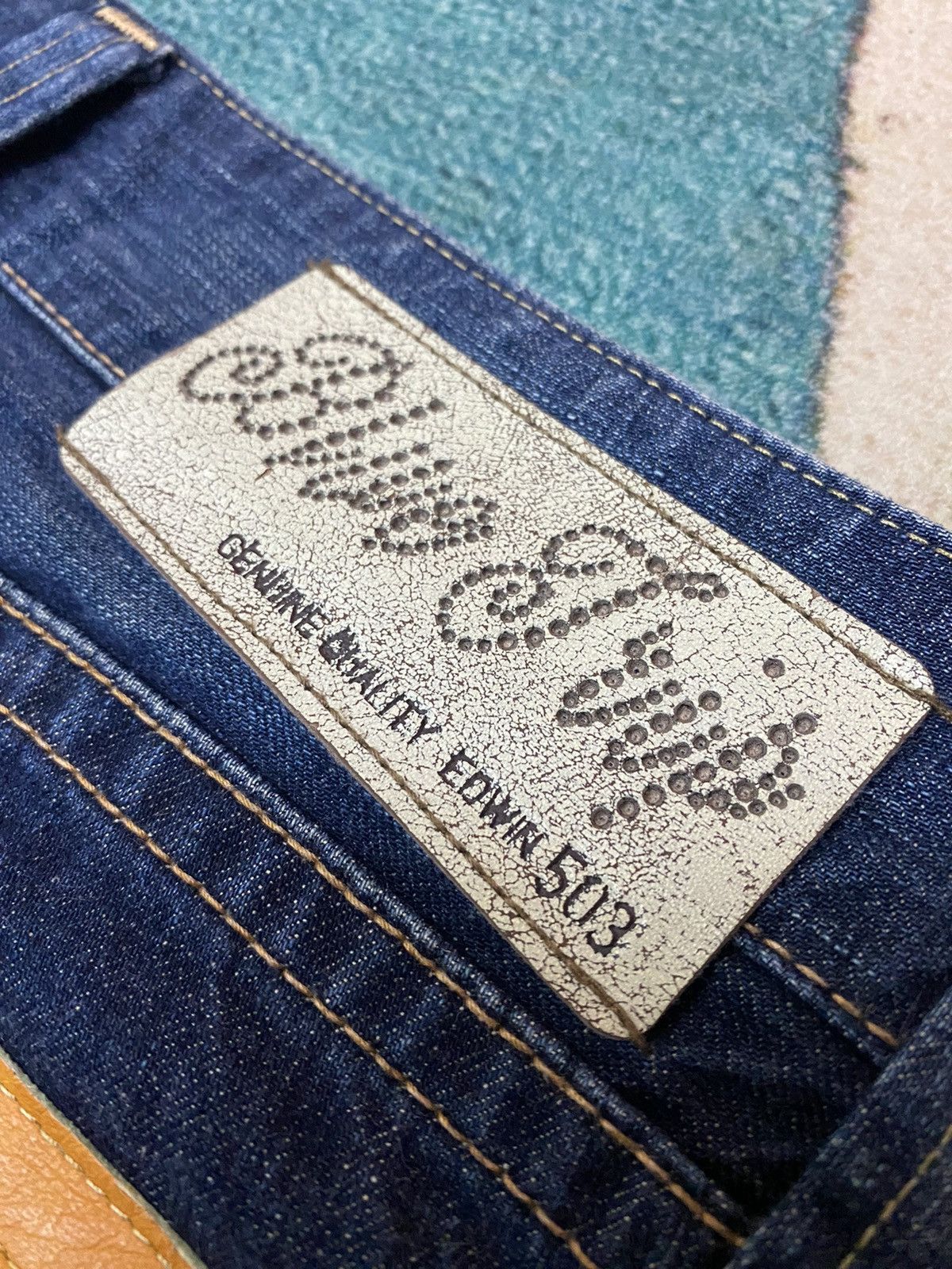 Edition Japan × Edwin × Vintage 🔥 Edwin X blue trip 503 Size 30" / US 8 / IT 44 - 4 Thumbnail