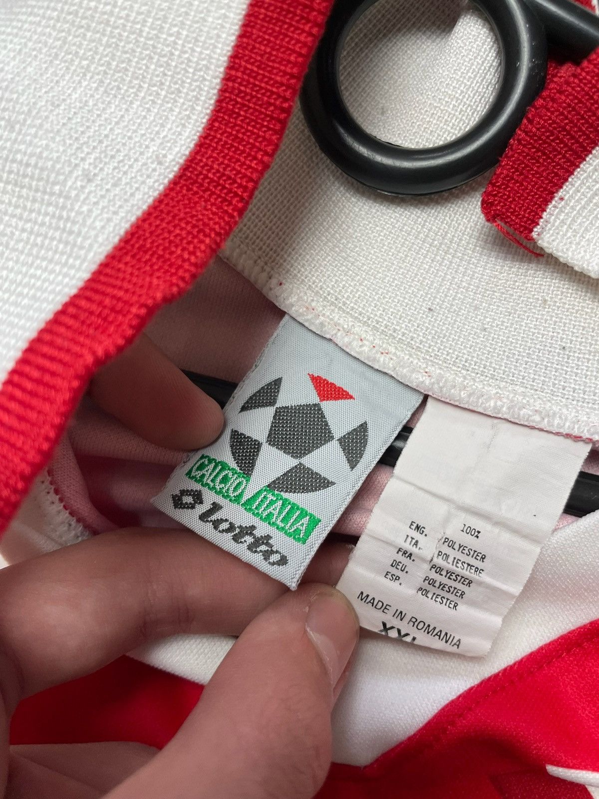Lotto Sport 12 Jerseys Team soccer lotto size XL retro rare long sleeve Size US XL / EU 56 / 4 - 6 Thumbnail