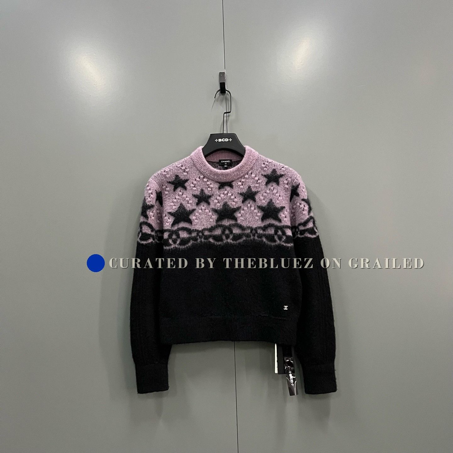 Chanel Chanel 23N Star CC Intarsia Sweater Size S / US 4 / IT 40 - 1 Thumbnail