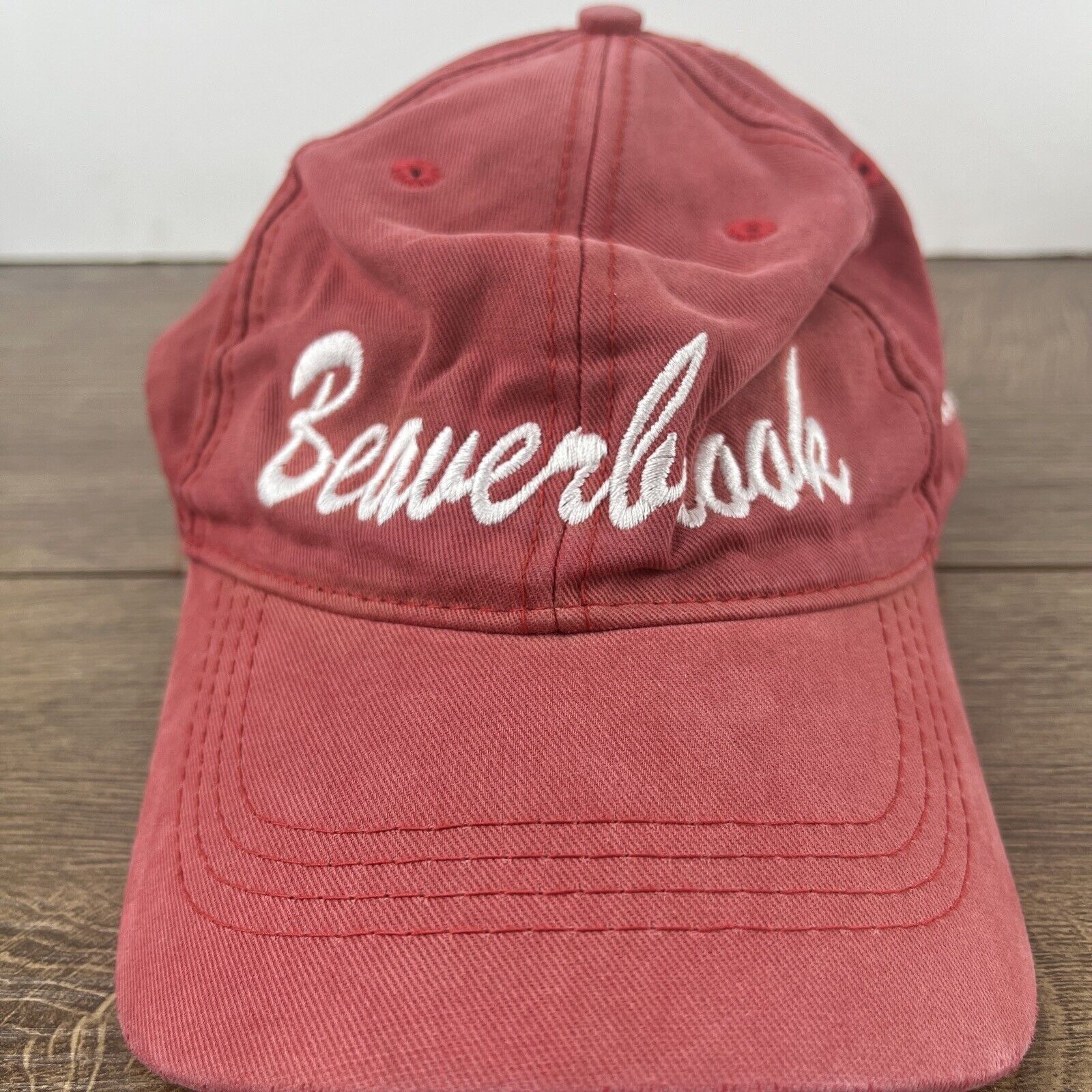 Other Beauerbrook Hat Red Hat Adjustable Adult Size Hat Cap Size ONE SIZE - 2 Thumbnail