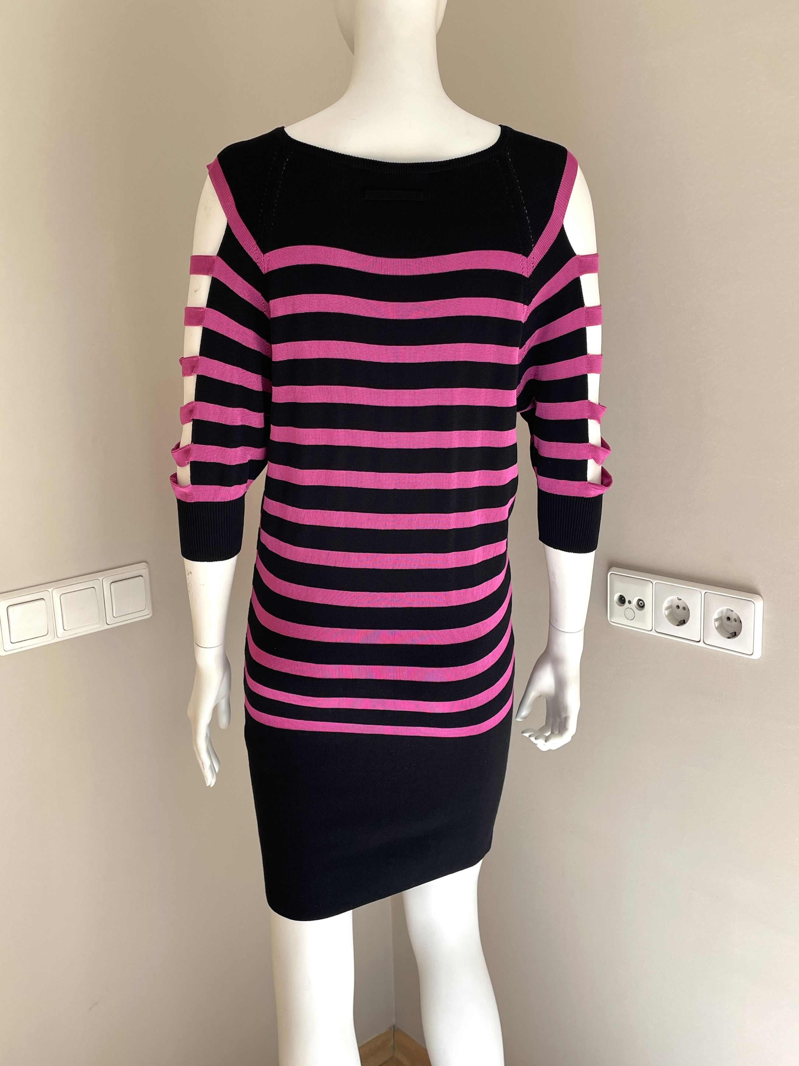 Jean Paul Gaultier striped cut out dress Size S / US 4 / IT 40 - 5 Thumbnail