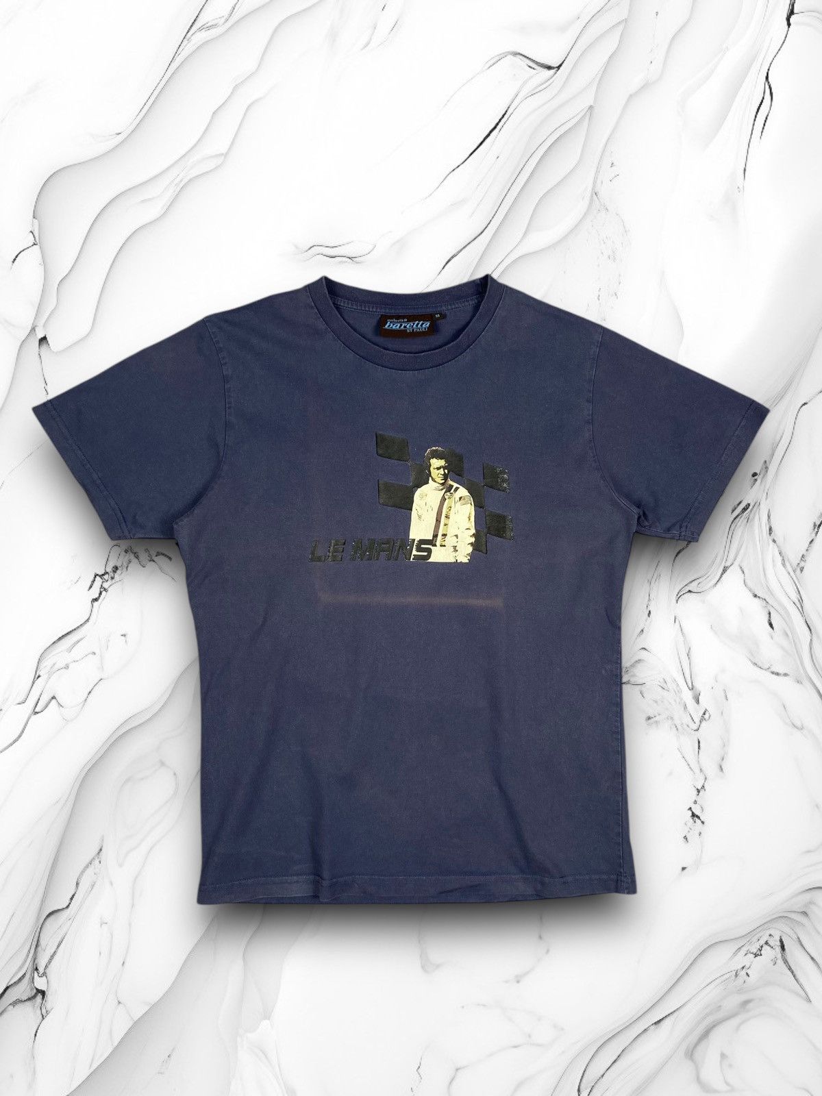 Vintage Vintage Steve McQueen Baretta St Pauli Le Mans Racing Tee Size US M / EU 48-50 / 2 - 1 Thumbnail
