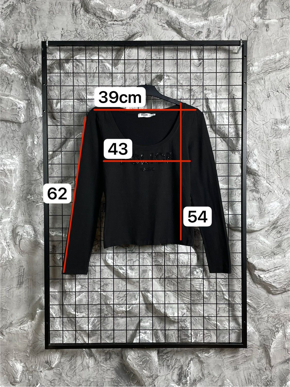 Moschino Moschino Rare Y2K Glamour Shiny Police Rhinestones Logo Top Size XL / US 12-14 / IT 48-50 - 8 Thumbnail