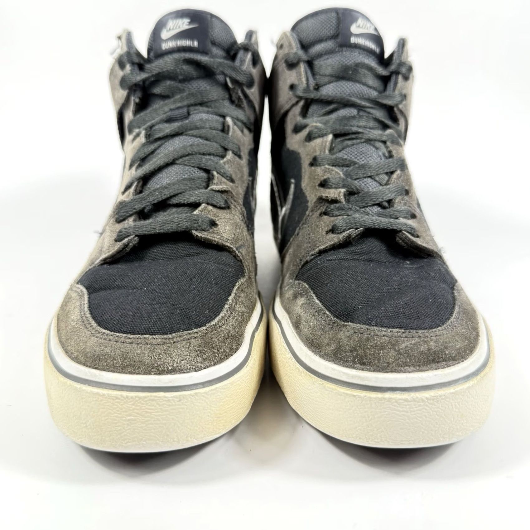 Nike Nike Dunk High Sneakers Men 9.5 Black Cool Grey 487924-002 Rare Jordan Kobe High Top Athletic Shoes Size US 9 / EU 42 - 3 Thumbnail