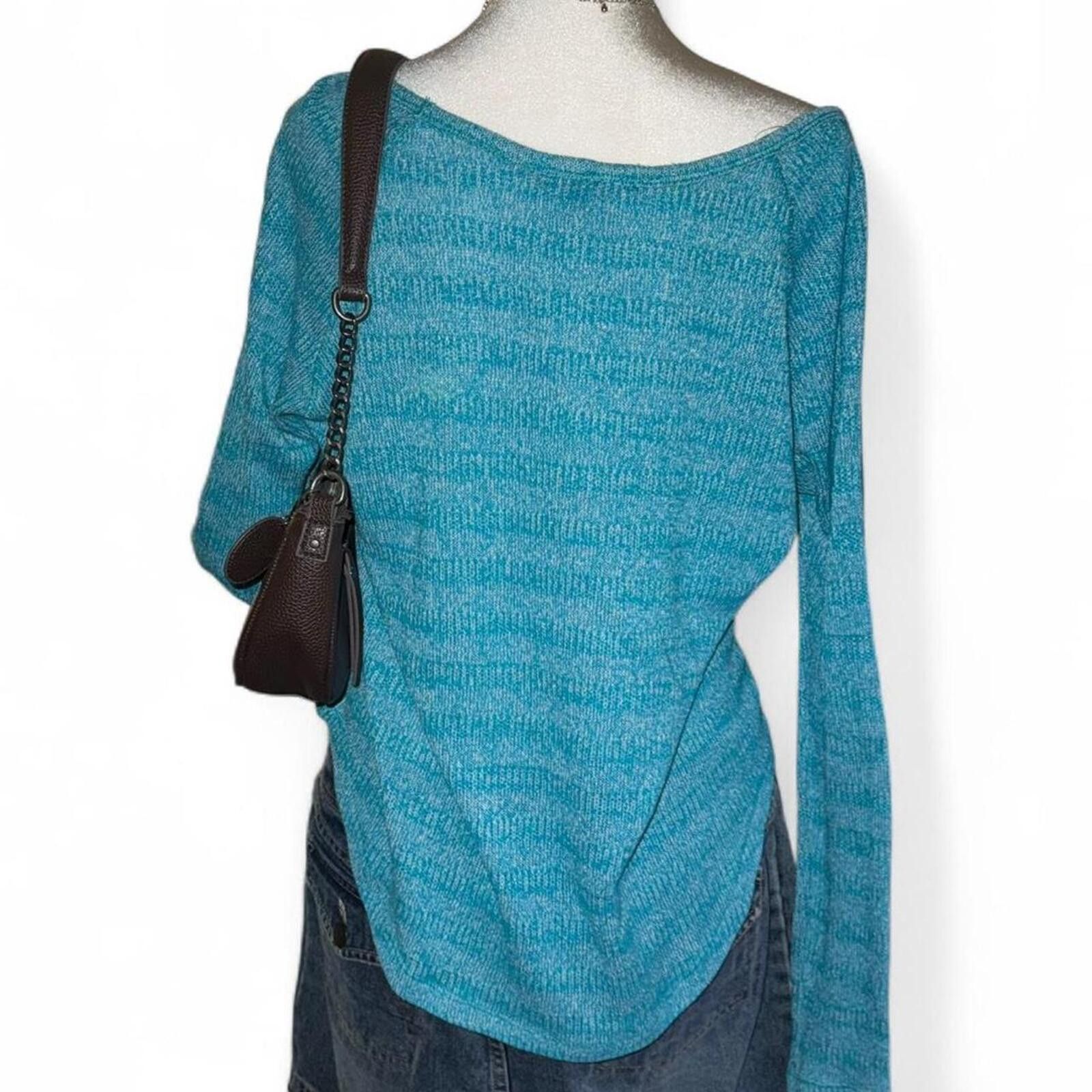 Aeropostale Vintage light blue Aeropostale sweater Size L / US 10 / IT 46 - 4 Thumbnail