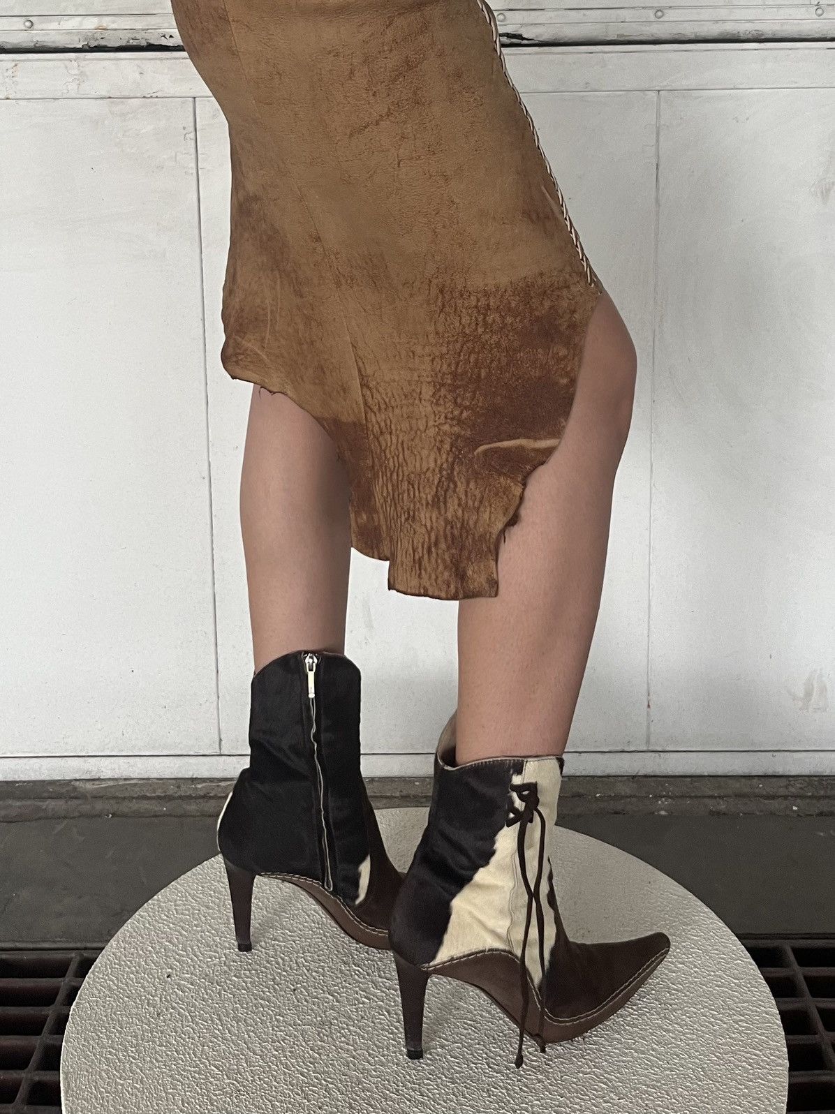 Christian dior cowboy boots clearance