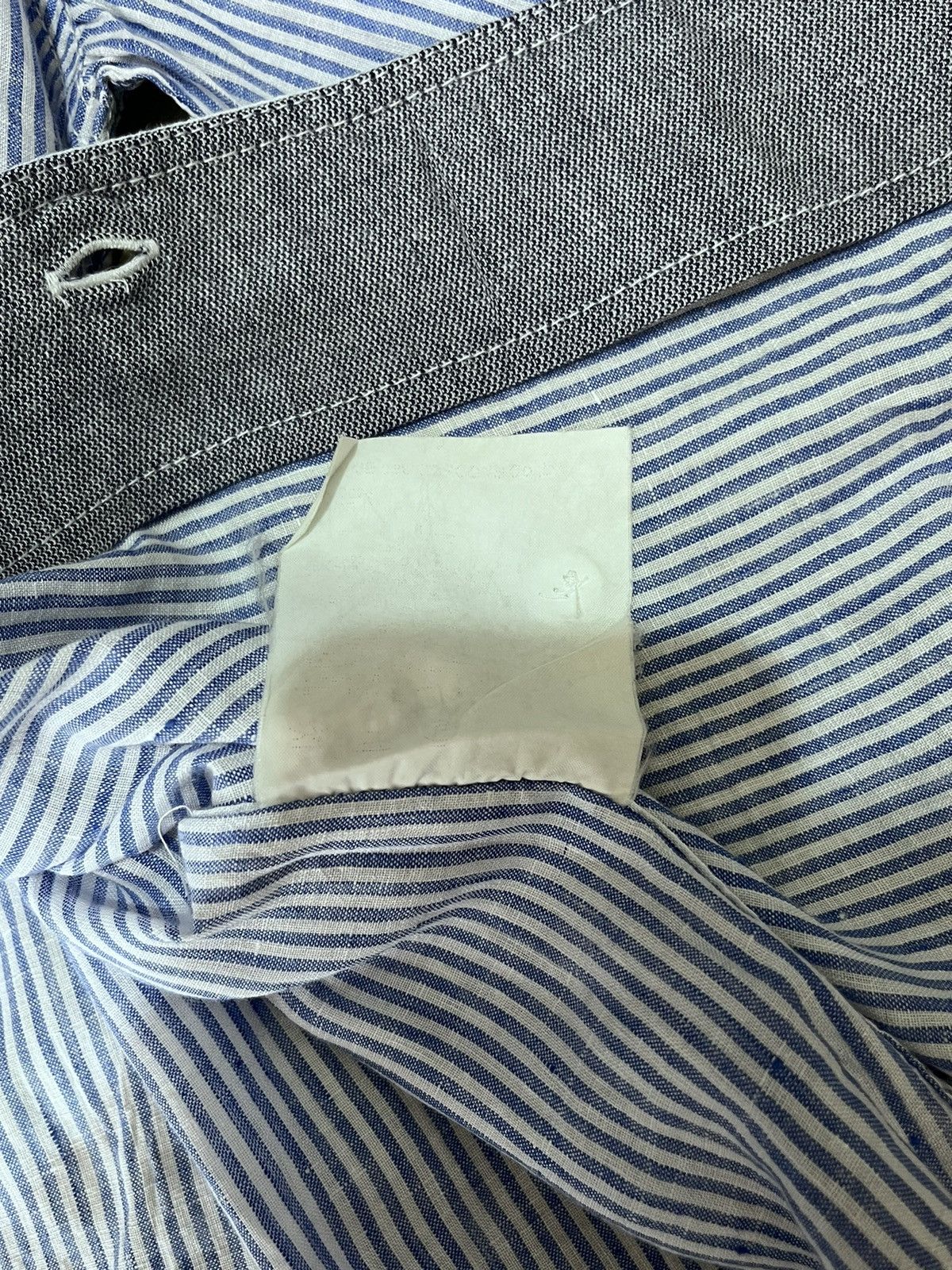 Comme des Garcons 💥Junya Watanabe💥 Comme des Garcons Man stripe shirt Size US S / EU 44-46 / 1 - 9 Thumbnail