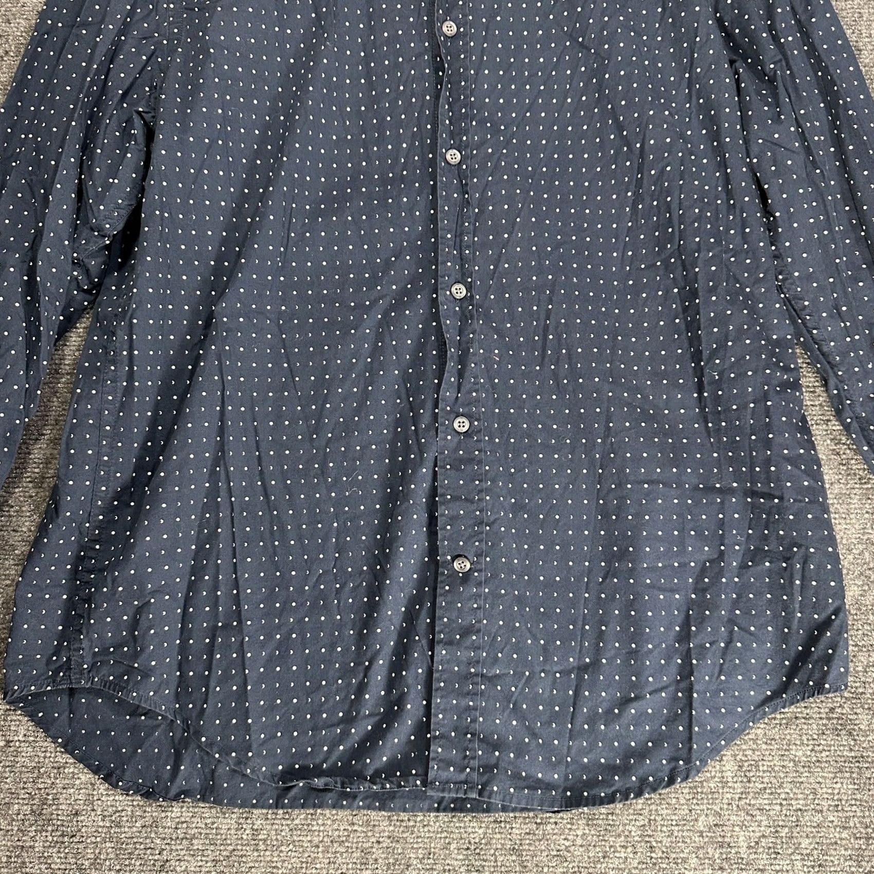 Banana Republic VINTAGE Banana Republic Shirt Mens L Camden Fit Blue Cotton Custom Wash Button Up Size US L / EU 52-54 / 3 - 2 Thumbnail