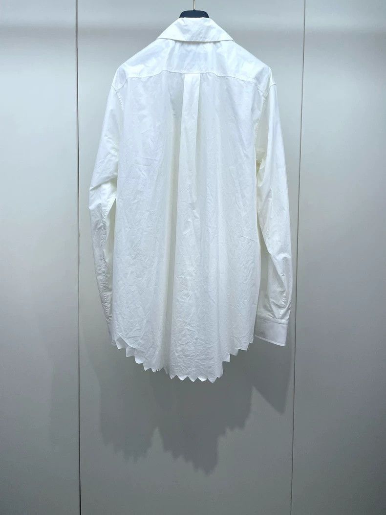 Louis Vuitton Louis Vuitton White wavy shirt Size US M / EU 48-50 / 2 - 2 Thumbnail