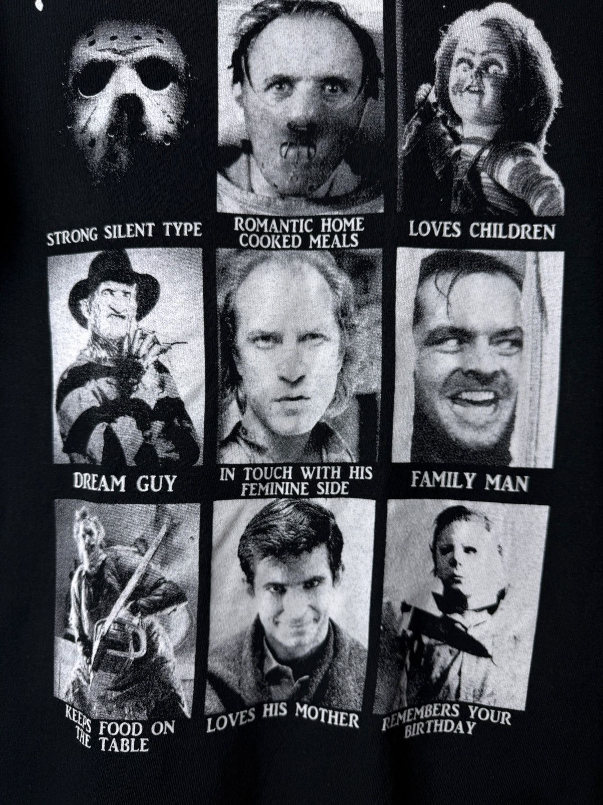 Vintage Vintage Popular Horror Movie Prints T Shirt Size US L / EU 52-54 / 3 - 3 Thumbnail
