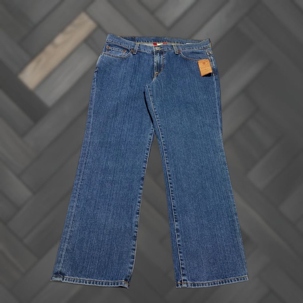 Lucky Brand Lucky Brand Jeans Womens Sweet Crop Denim Size 10 Blue NWT Made in USA Size 32" / US 10 / IT 46 - 1 Thumbnail