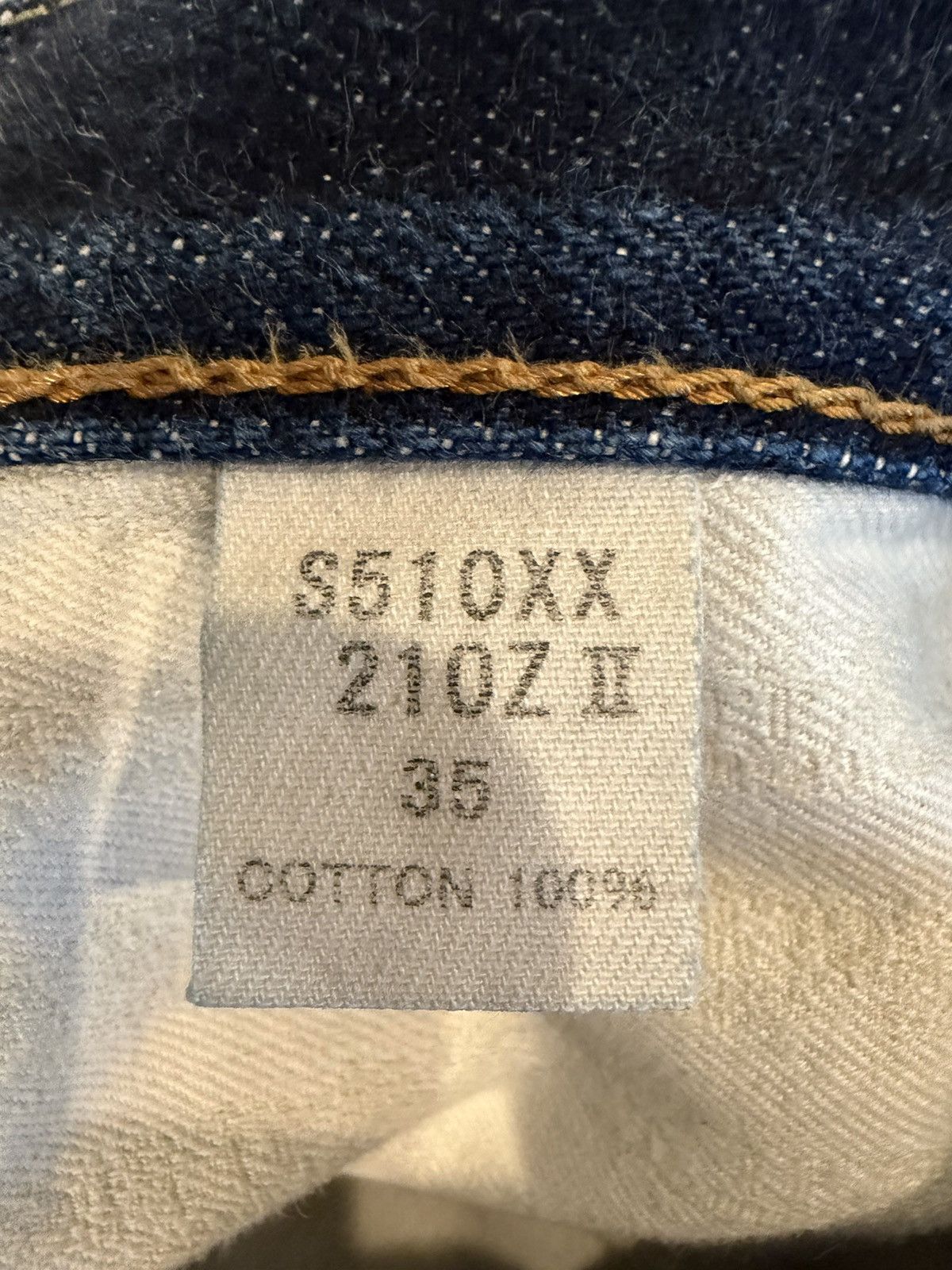 Samurai Jeans Samurai S510XX 21oz II Size US 34 / EU 50 - 7 Thumbnail