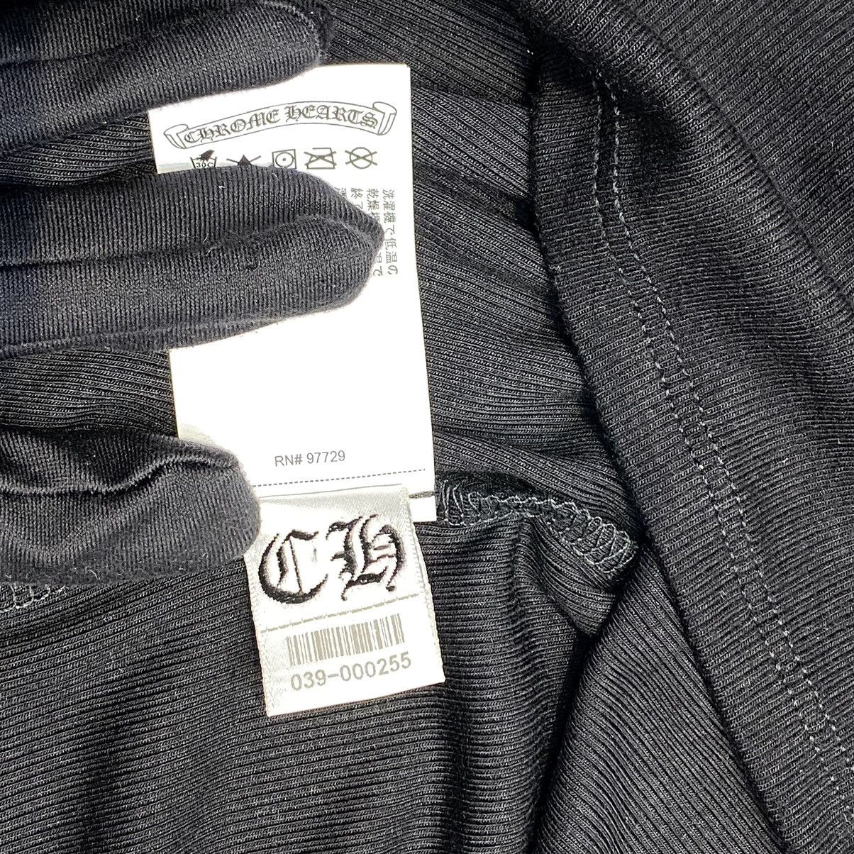 Chrome Hearts Chrome hearts Bad Seed CH embroidered black long sleeve Size S / US 4 / IT 40 - 10 Thumbnail