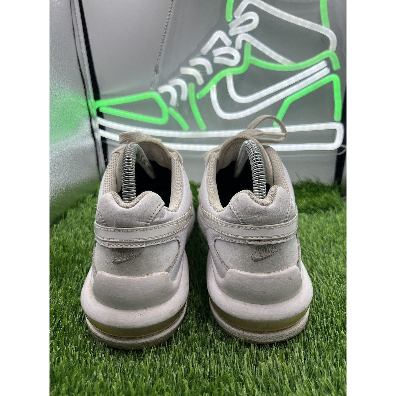 Nike Nike Air Max Wright LTD Shoes Mens Size 7 Triple White Size US 7 / EU 40 - 4 Thumbnail