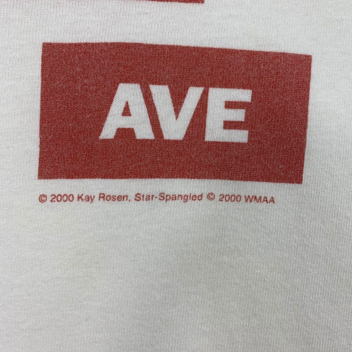 Vintage Vintage WHITNEY BIENNIAL museum of american art tee Size US M / EU 48-50 / 2 - 9 Thumbnail