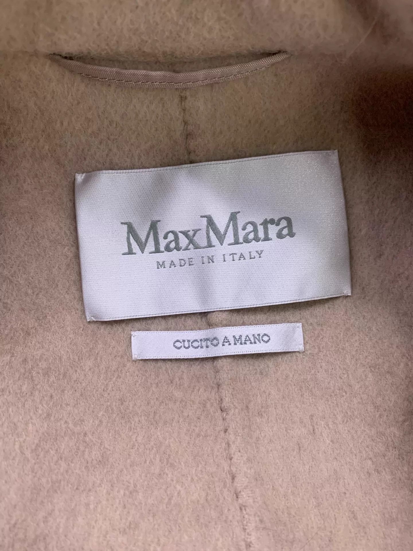 Max Mara MaxMara short double-breasted cashmere coat 38 new Size S / US 4 / IT 40 - 4 Thumbnail