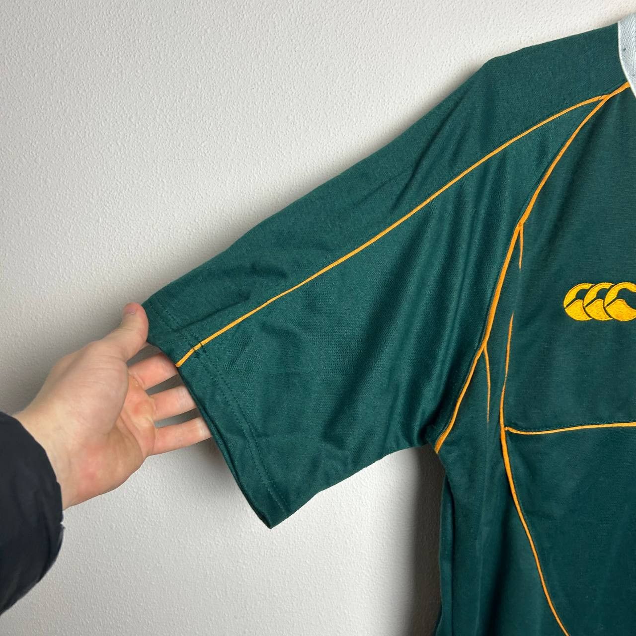 Canterbury of New Zealand Vintage Canterbury South Africa 90s rugby sport jersey Size US L / EU 52-54 / 3 - 6 Thumbnail