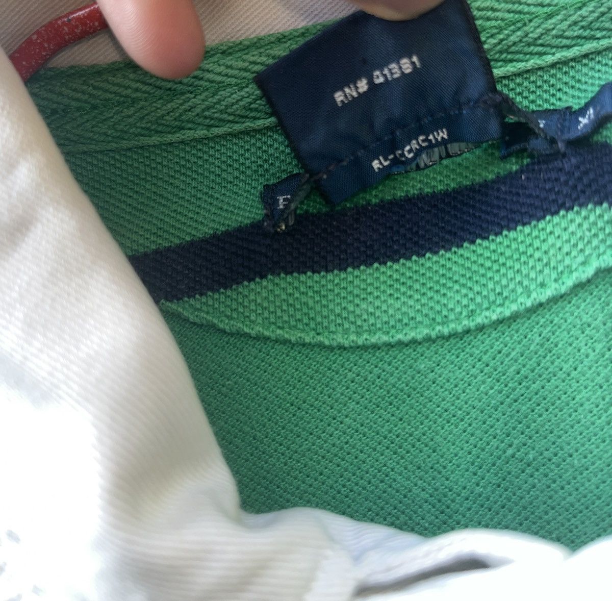 Ralph Lauren Vintage Polo Ralph Lauren Green Rugby Striped Polo T-Shirt Size XL / US 12-14 / IT 48-50 - 6 Thumbnail