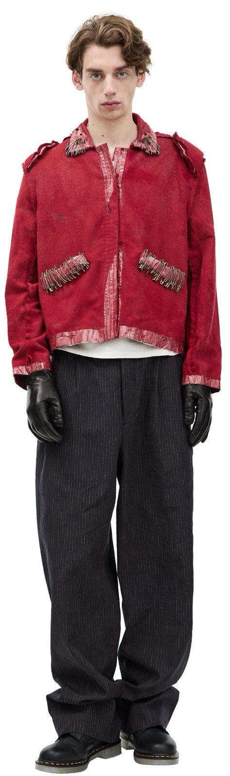 Enfants Riches Deprimes Enfants Riches Deprimes Wool Red Runway 2024 jacket Size US XL / EU 56 / 4 - 1 Thumbnail